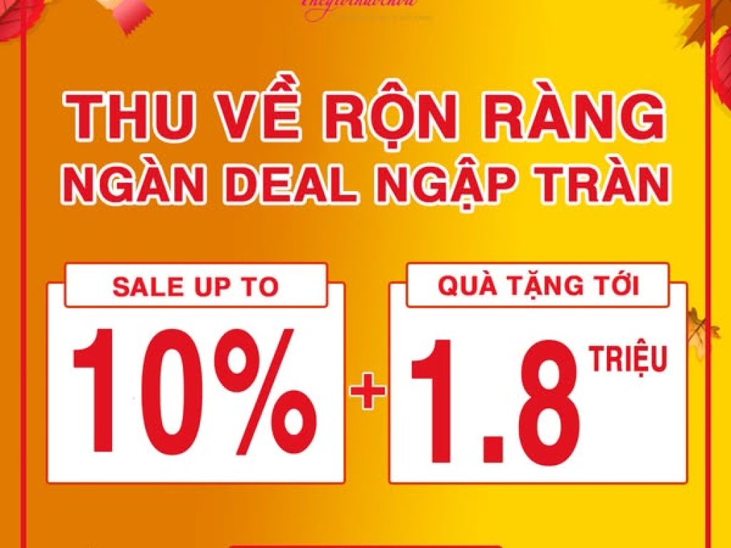 CHÀO THU – SALE GÌ CŨNG RẺ
