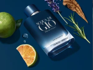 Acqua Di Gio Profondo EDP là phiên bản hiện đại, mạnh mẽ của dòng nước hoa Giò huyền thoại. Hương đầu là sự tươi mát từ cam xanh và hương biển.