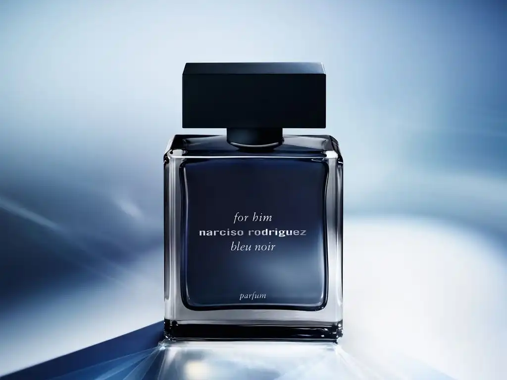 Thiết kế nam tính của Narciso Rodriguez For Him Bleu Noir Parfum