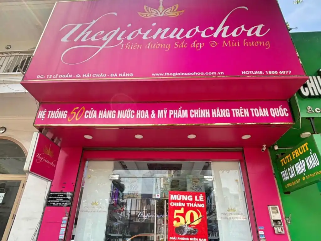 Thế Giới Nước Hoa chi nhánh Đà Nẵng