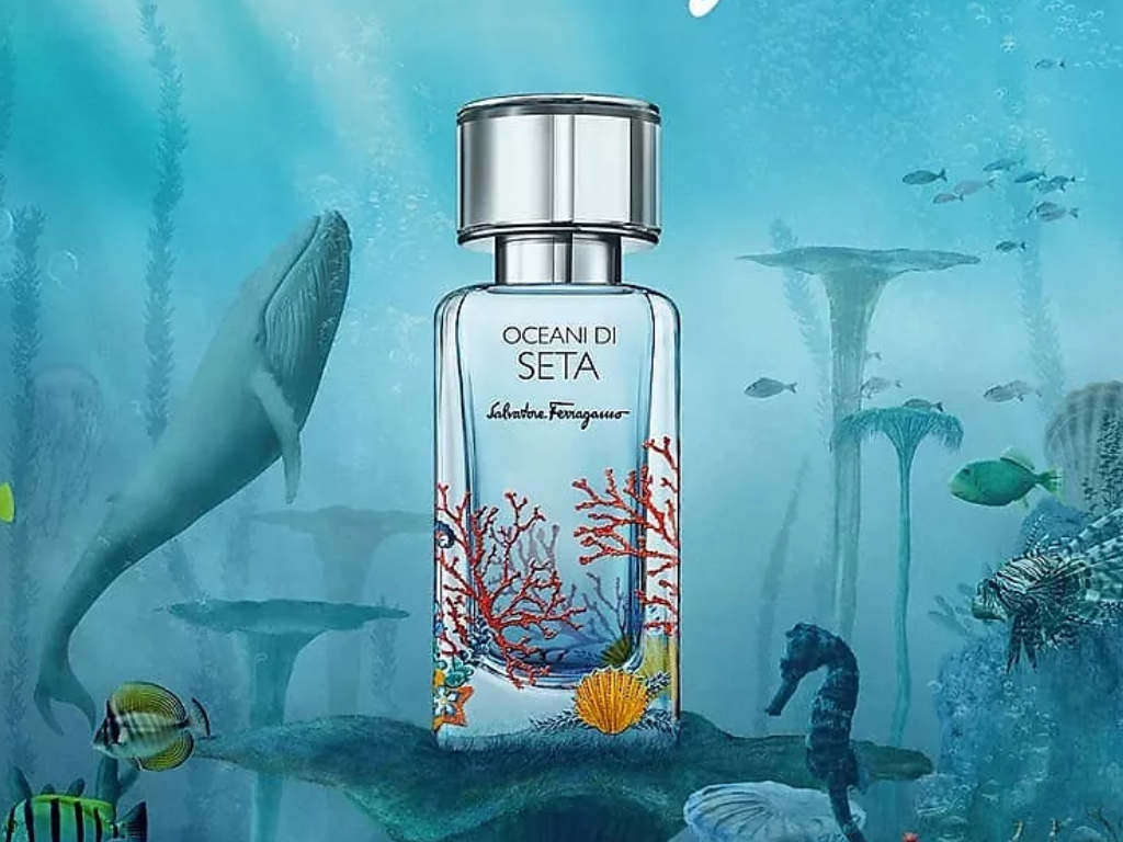 Salvatore Ferragamo Oceani Di Seta mang hơi thở thiên nhiên