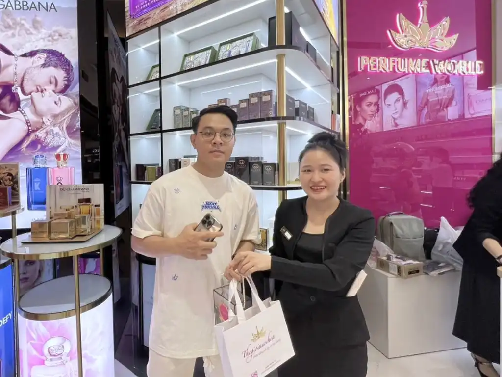 thế giới nước hoa Vincom Bắc Ninh tư vấn tận tâm