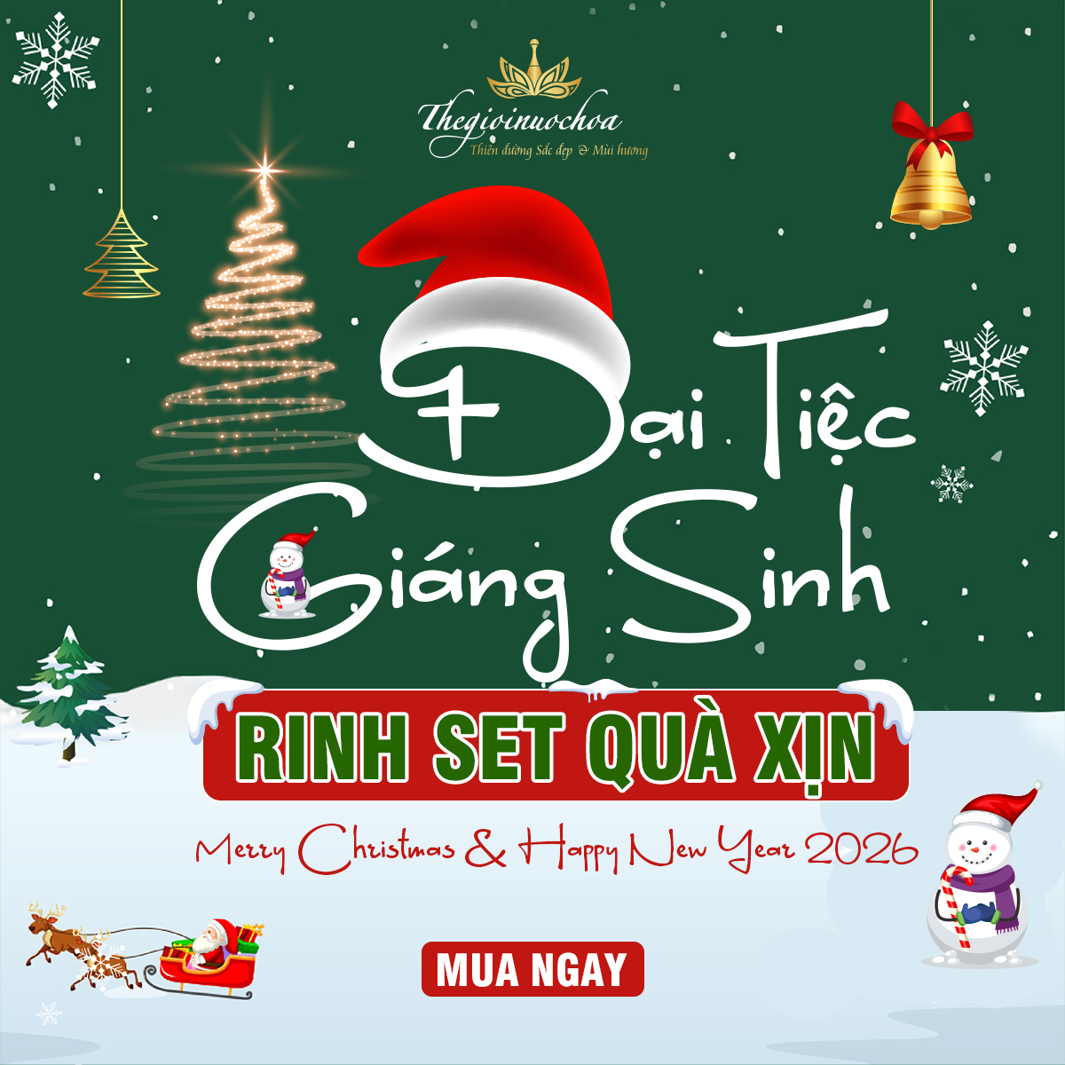 You are currently viewing ĐẠI TIỆC GIÁNG SINH – RINH SET QUÀ XỊN