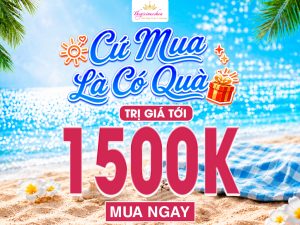 Read more about the article CỨ MUA LÀ CÓ QUÀ TRỊ GIÁ ĐẾN 1500K