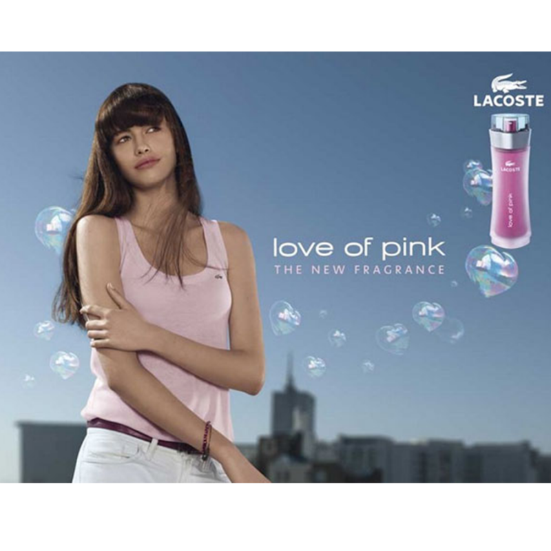 lacoste graduate rose