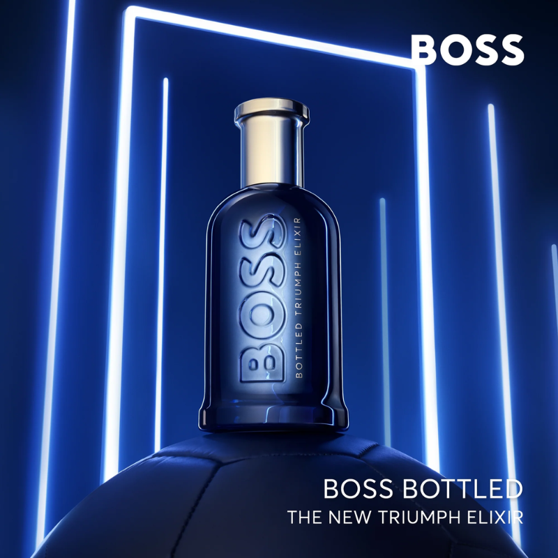 The captivating fragrance of Hugo Boss Men's Bottled Triumph Elixir Intense Parfum