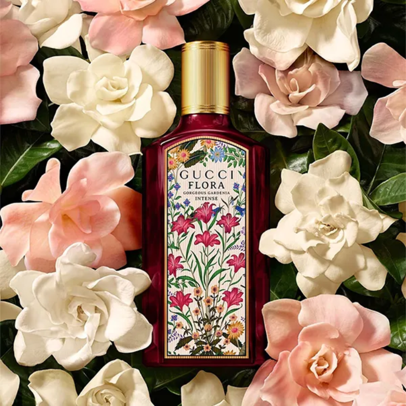 Gucci Flora Gorgeous Gardenia Intense có thiết kế ngọt ngào
