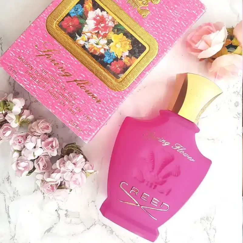 Không chỉ gây ấn tượng bởi hương thơm, Nước hoa Creed Spring Flower For Women EDP còn nổi bật với thiết kế chai tinh tế và nữ tính.