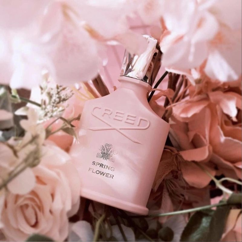 Nước hoa Creed Spring Flower EDP còn để lại ấn tượng mạnh mẽ với thiết kế chai tinh xảo