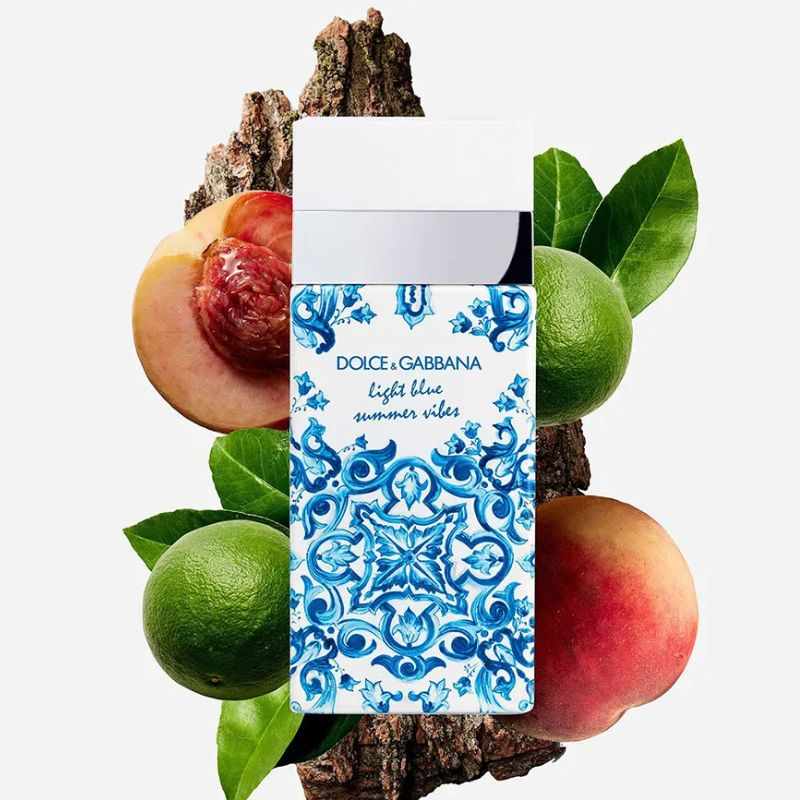 Mở đầu, Nước hoa Dolce&Gabbana Light Blue Summer Vibes EDT bùng nổ với hương cam bergamot Calabria.