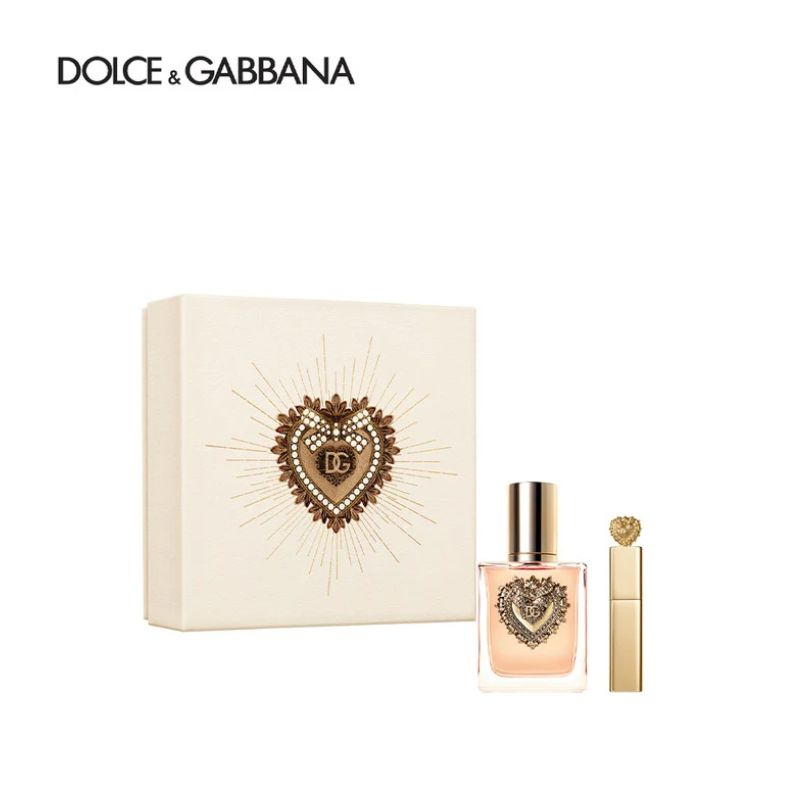 Giftset Dolce&Gabbana Devotion YN 2Pcs nổi bật như một biểu tượng của sự sang trọng và tình yêu