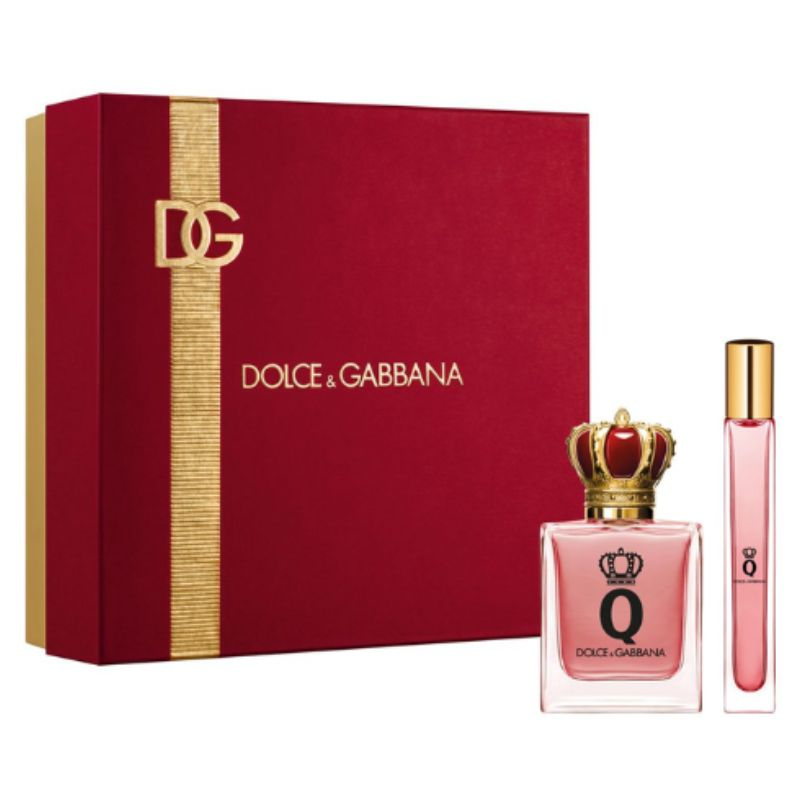 Với Giftset Dolce&Gabbana Q EDP Intense 2PCS, đó là lời nhắn gửi về tình yêu, sự ngưỡng mộ và niềm tự hào dành cho phái đẹp