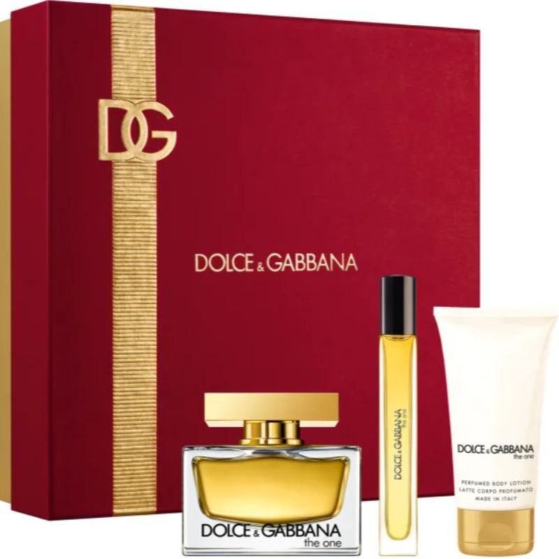 . Giftset Dolce&Gabbana The One EDP 3Pcs ch&iacute;nh l&agrave; minh chứng r&otilde; n&eacute;t nhất cho sự sang trọng, đẳng cấp v&agrave; nghệ thuật chế t&aacute;c hương thơm bậc thầy từ thương hiệu Dolce&Gabbana
