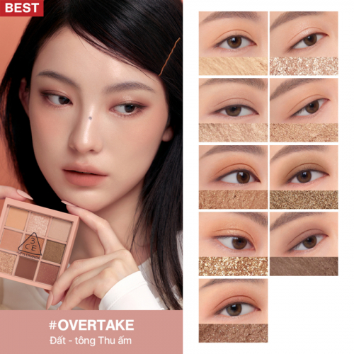 Stylenanda-3CE Multi Eye Color Palette - OVERTAKE-8809664987939-VN