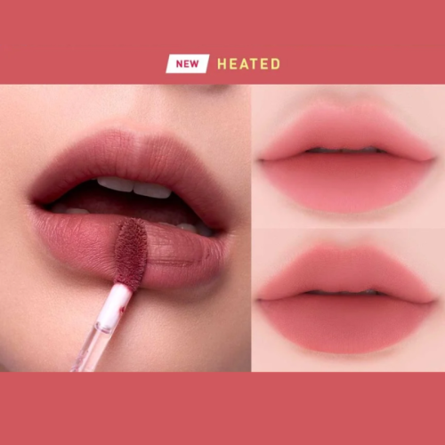Son-3CE-Velevet Liptint-21-Heated -Hồng-đất