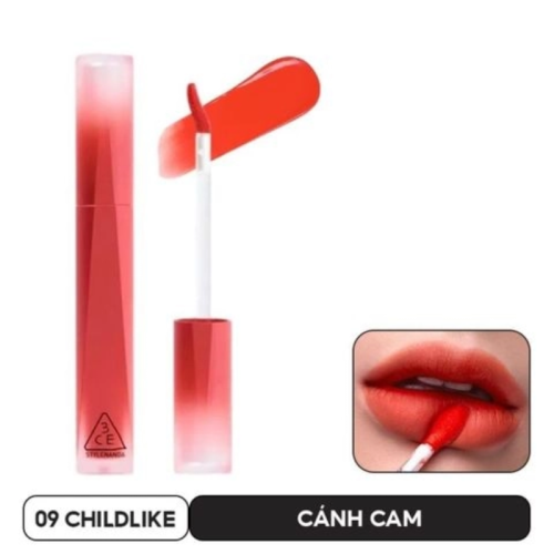 Son-3CE-Velvet-Liptint-09-Childlike-Cánh-cam