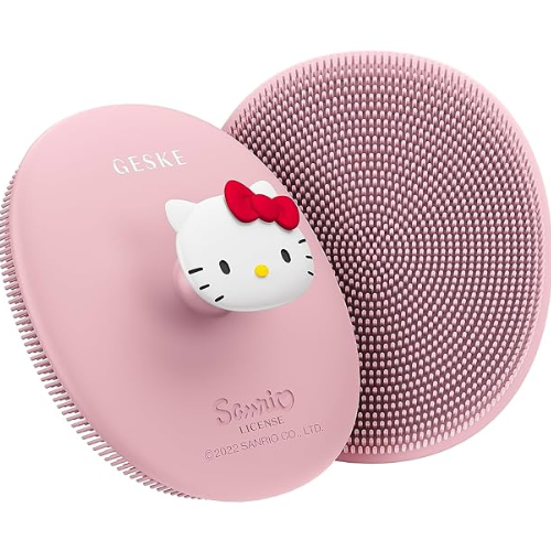 Facial Brush 3 in 1 (Hello Kitty Pink)