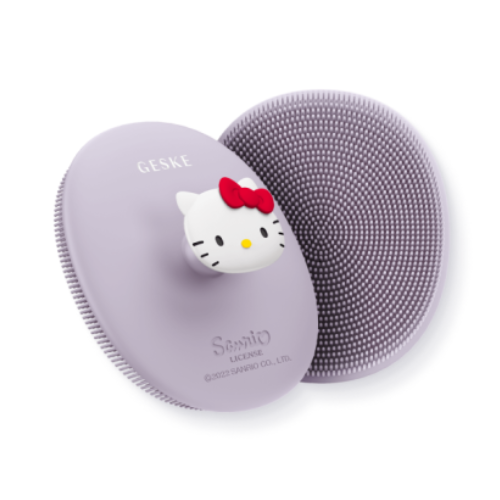 Facial Brush 3 in 1 (Hello Kitty Purple)