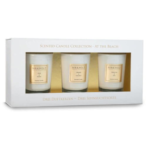 Set - At the Beach Candle Set 3x60g