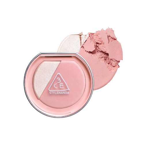 Phấn má hồng bắt sáng 3CE BLUSHLIGHTER LAZY TALK ENKR