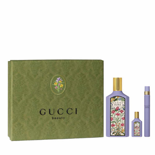 Giftset Gucci Flora Gorgeous Magnolia EDP 3PCS