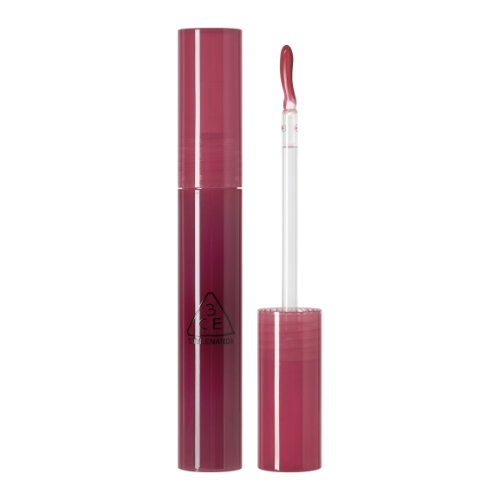 Son Bóng 3CE Drop Glow Gel #Very Sure - Dâu Tím Mọng