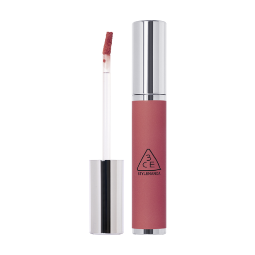 Son kem lì 3CE Hazy Lip Clay #Mauvrown - Nâu Đỏ Đất
