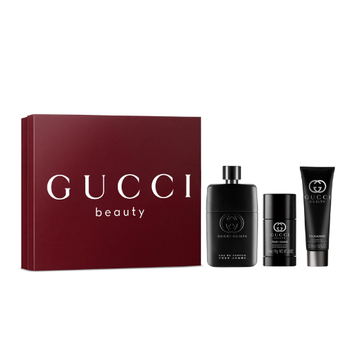 Giftset Gucci Guilty Pour Homme EDP 3pcs