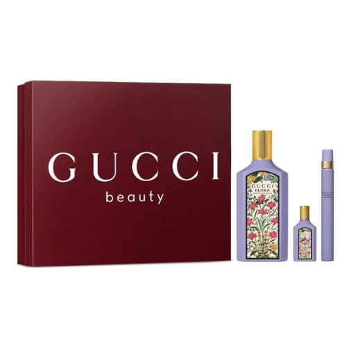 Giftset Gucci Flora Gorgeous Magnolia EDP 3PCS