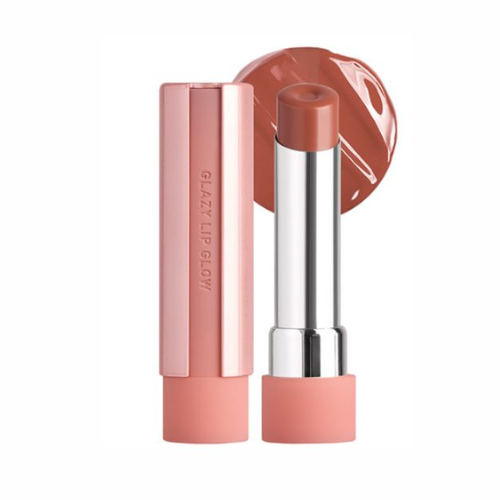 Son 3CE Glazy Lip Glow - 32 Peachy Filling - Cam Đào Ngọt
