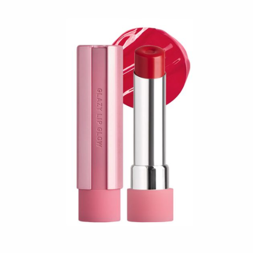 Son 3CE Glazy Lip Glow - 37 Raspberry Coated - Đỏ Mâm Xôi