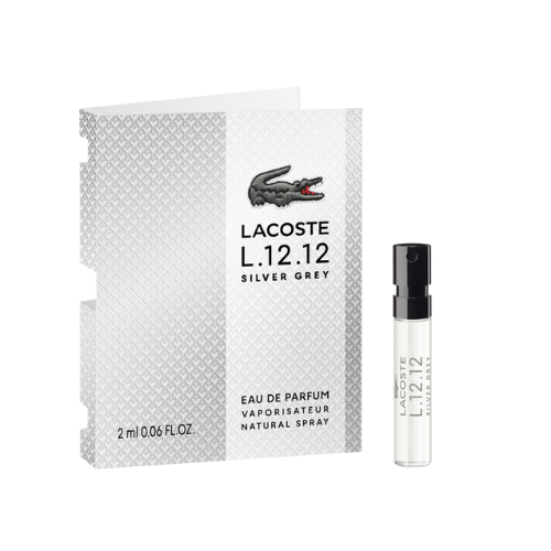 Vial Lacoste L.12.12 Silver Grey EDP