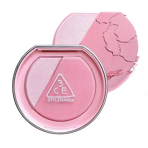 Phấn má hồng bắt sáng 3CE - Slick - Hồng anh đào