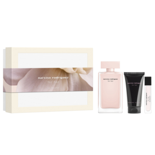Giftset Narciso Rodriguez  For Her EDP 3PCS