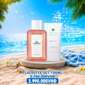 Combo 2990k - LACOSTTE SET 100ML