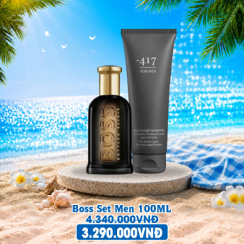 Combo 3290k - BOSS SET Men 100ML