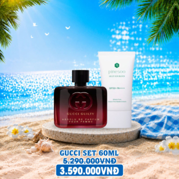 Combo 3590k - GUCCI SET 60ML