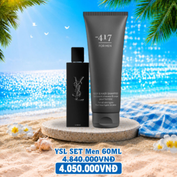 Combo 4050k - YSL SET Men 60ML