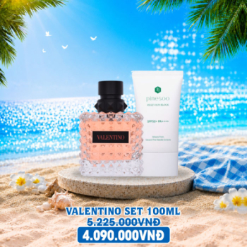 Combo 4090k - VALENTINO SET 100ML