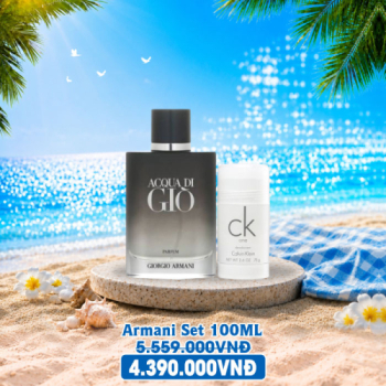 Combo 4390k - Armani Set 100ML