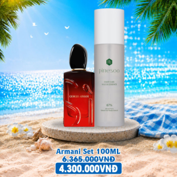 Combo 4390k - Armani Set 100ML