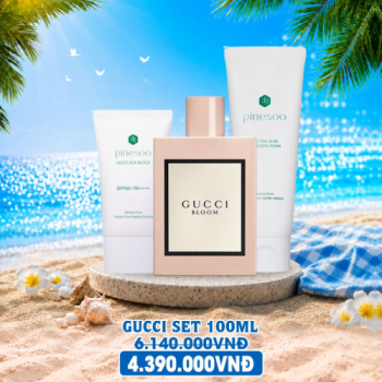 Combo 4390k - GUCCI SET 100ML
