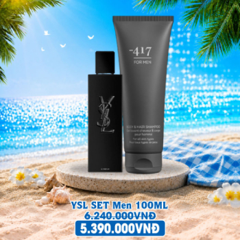 Combo 5390k - YSL SET Men 100ML
