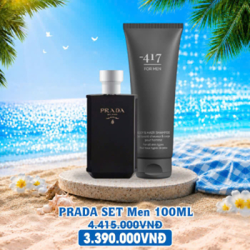 Combo 3390k - PRADA SET Men 100ML