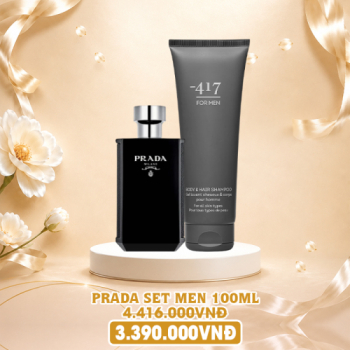Combo 3390k - PRADA SET Men 100ML
