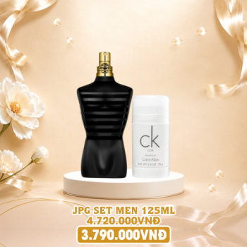 Combo 3790k - JPG SET Men 125ML