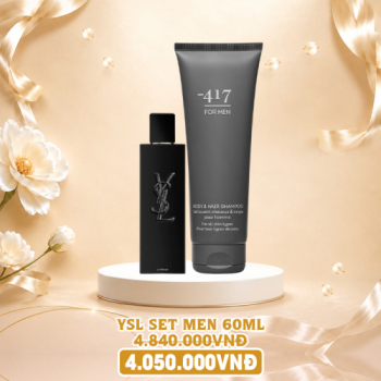Combo 4050k - YSL SET Men 60ML