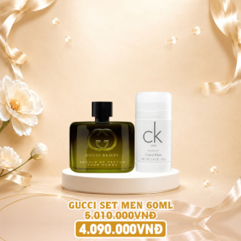 Combo 4090k - GUCCI SET Men 60ML