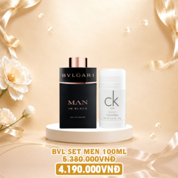 Combo 4190k - BVL SET Men 100ML