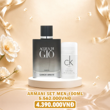 Combo 4390k - Armani Set Men 100ML